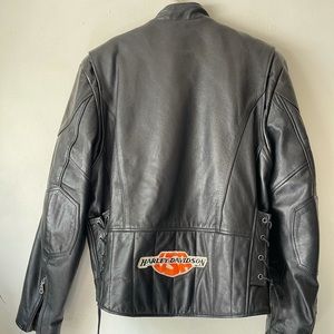 Wilson’s Leather Lace Up Jacket - Harley Davidson